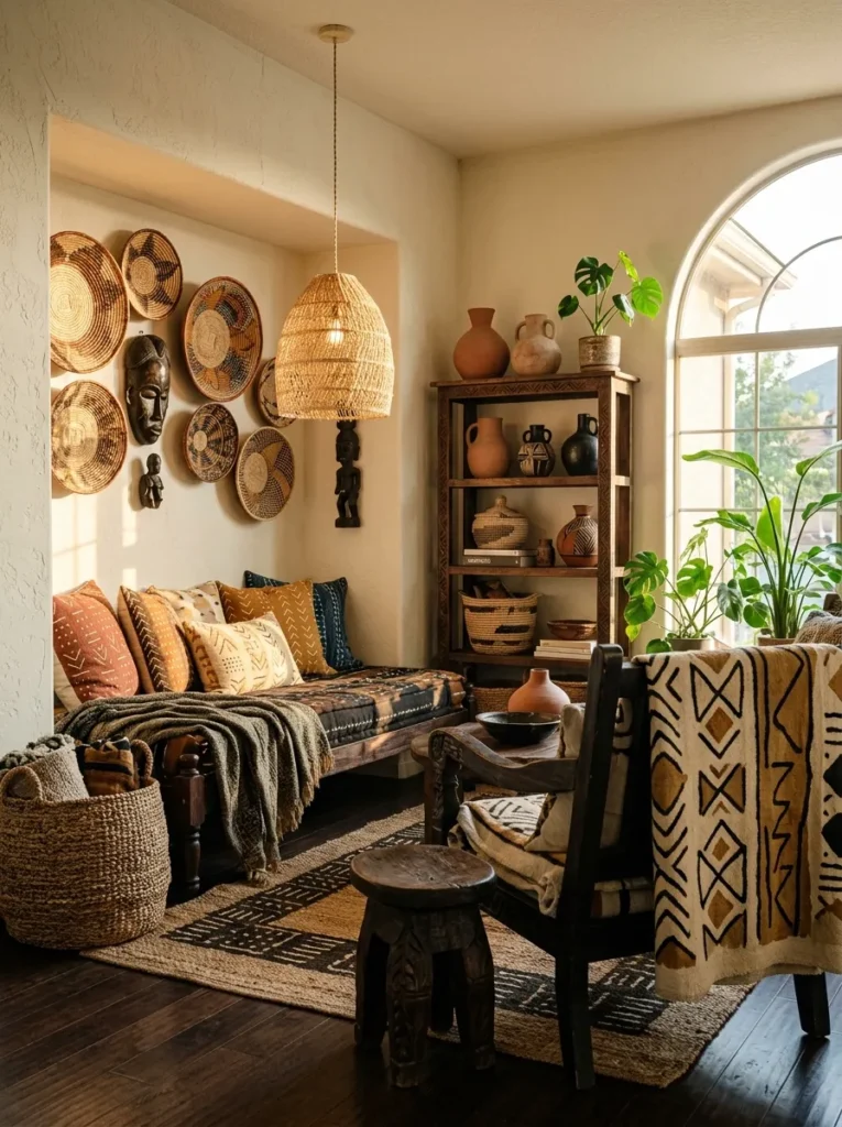 Afrohemian Decor Style - 23 2026 Home Decor Trends to Refresh Your Space