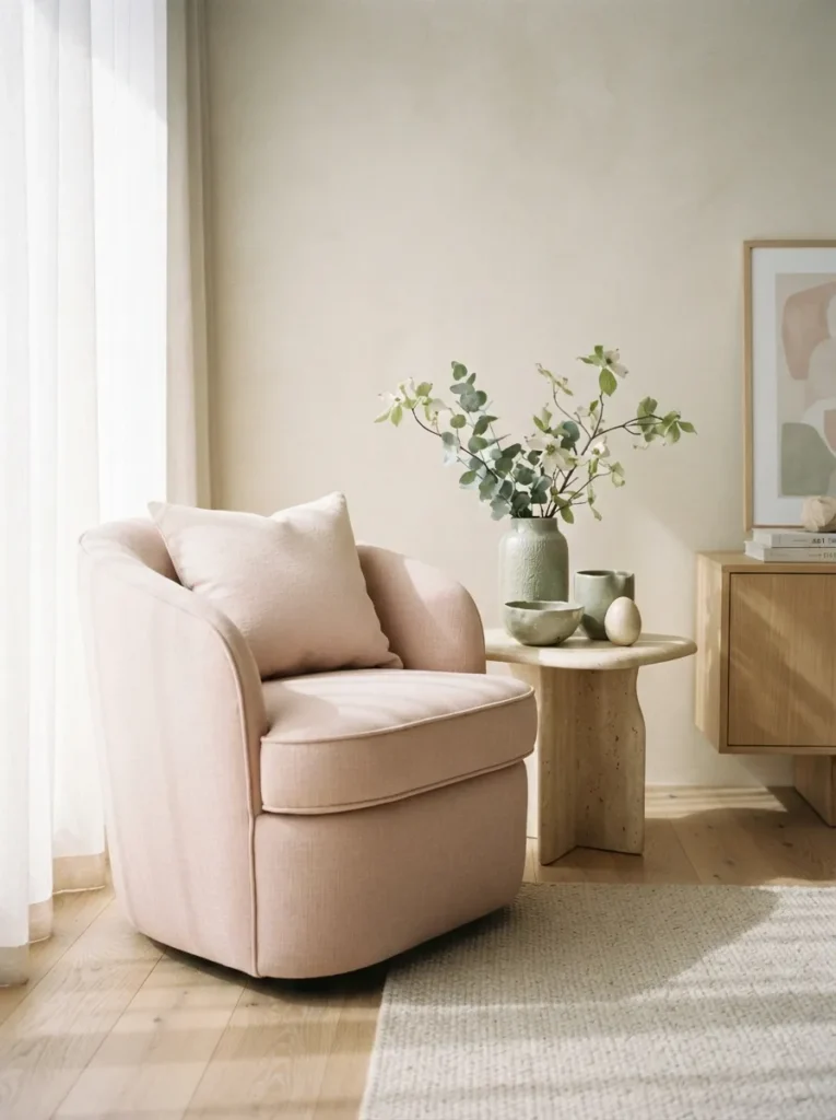 Blush Sage Palette - 22 Modern Easter Decor Ideas for a Fresh Spring Look