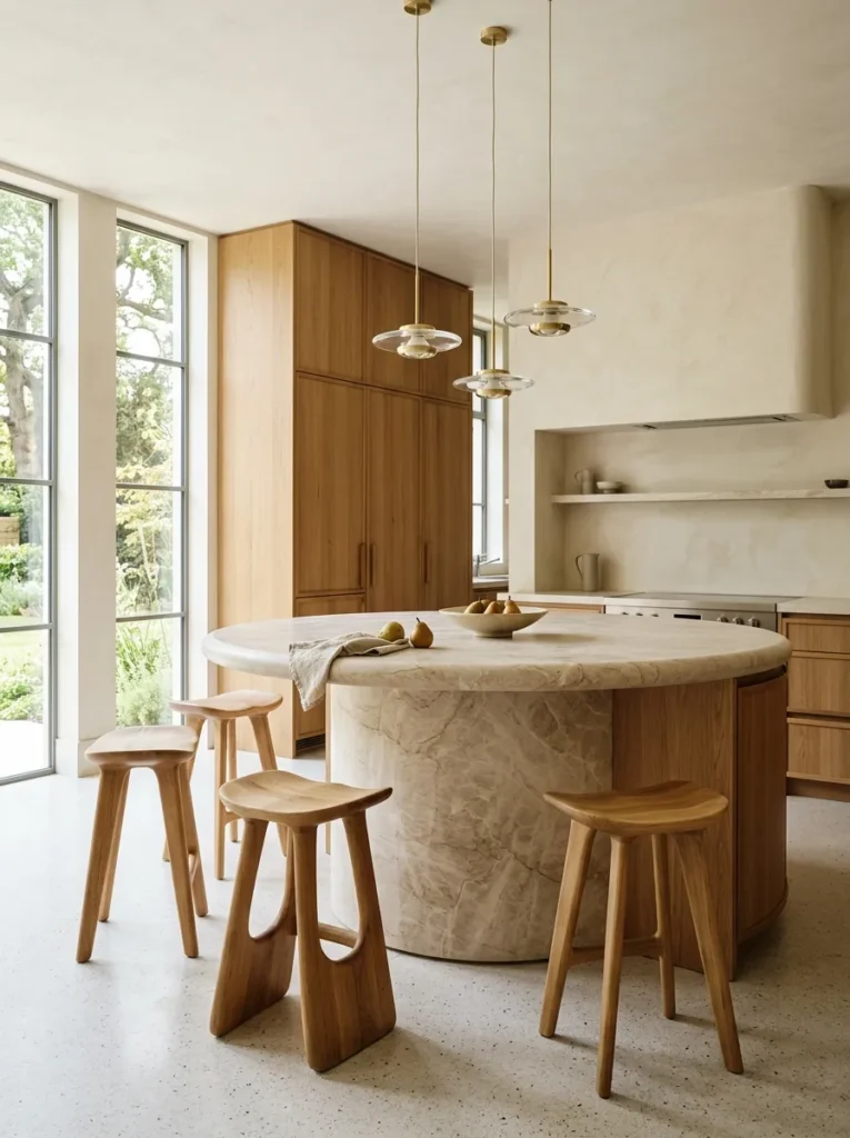 Circular Kitchen Island - 23 2026 Home Decor Trends to Refresh Your Space