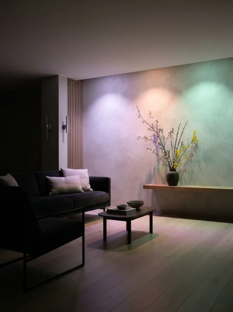 Color-Changing Spotlights - 22 Modern Easter Decor Ideas for a Fresh Spring Look