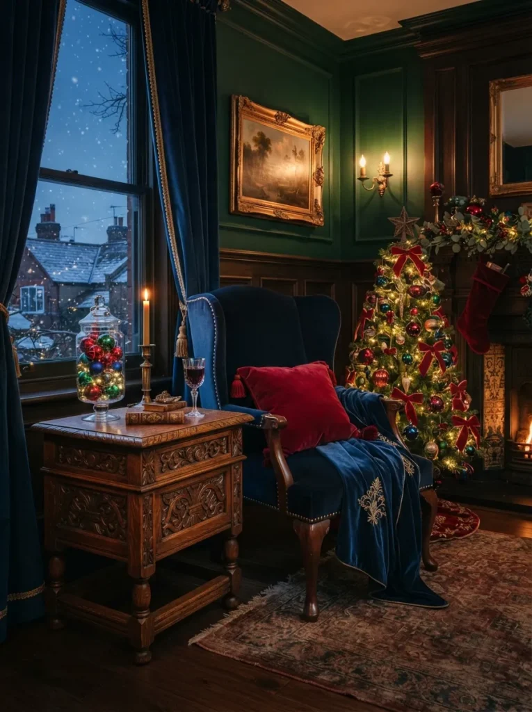 Jewel-Tone Palette - 21 Classy Christmas Decor Ideas That Feel Expensive