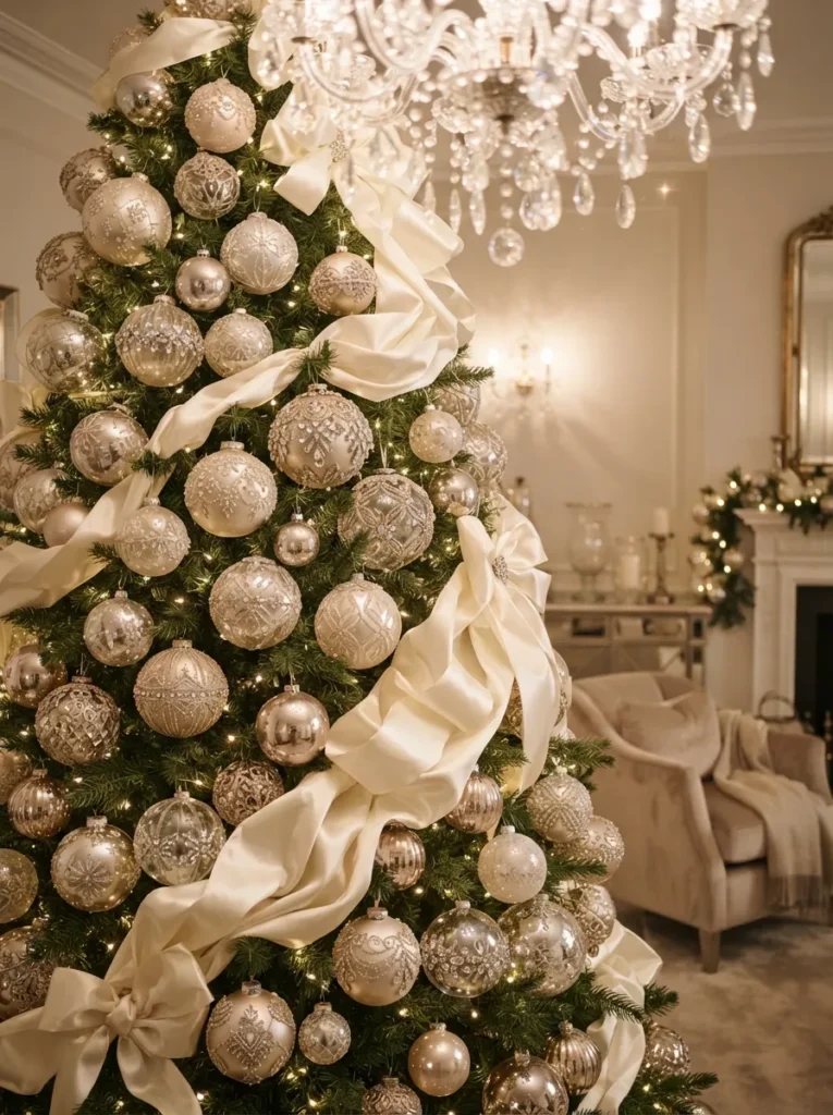 Luxury Glam Baubles - 20 Christmas Tree Trends 2026 You'll Want to Try Now