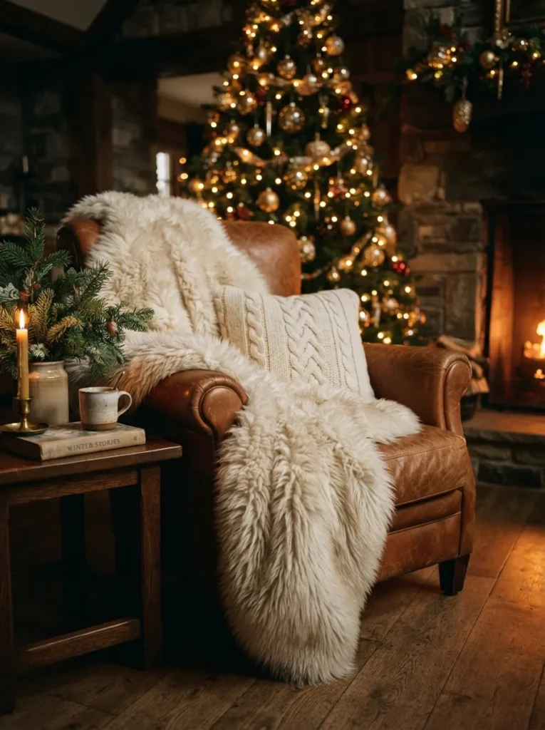 Metallic Gold Accents - 21 Classy Christmas Decor Ideas That Feel Expensive