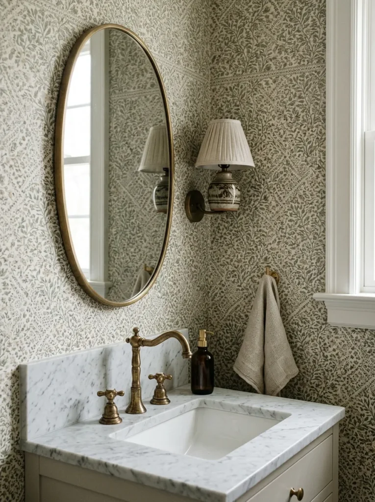 Micro-Pattern Wallcovering - 23 2026 Home Decor Trends to Refresh Your Space