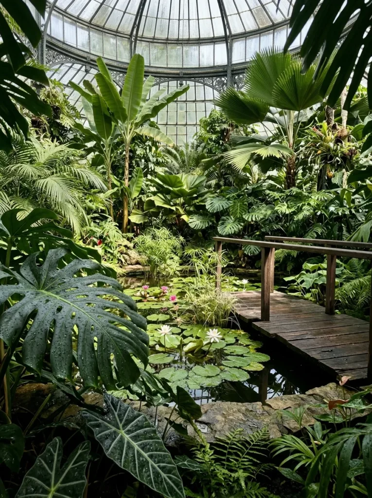 Natural Rock Cascade - 15 Indoor Pond Ideas to Create a Peaceful Home Oasis
