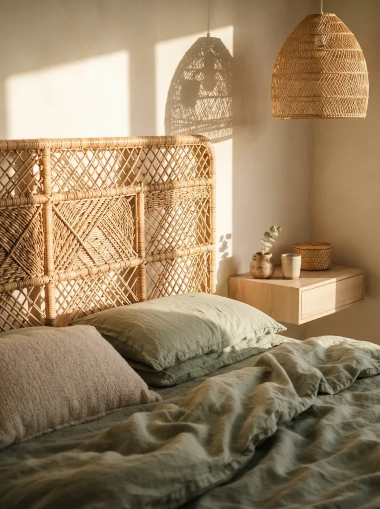 Ochre Grey Quilt - 22 Sage Green Bedroom Ideas for a Calm Modern Retreat