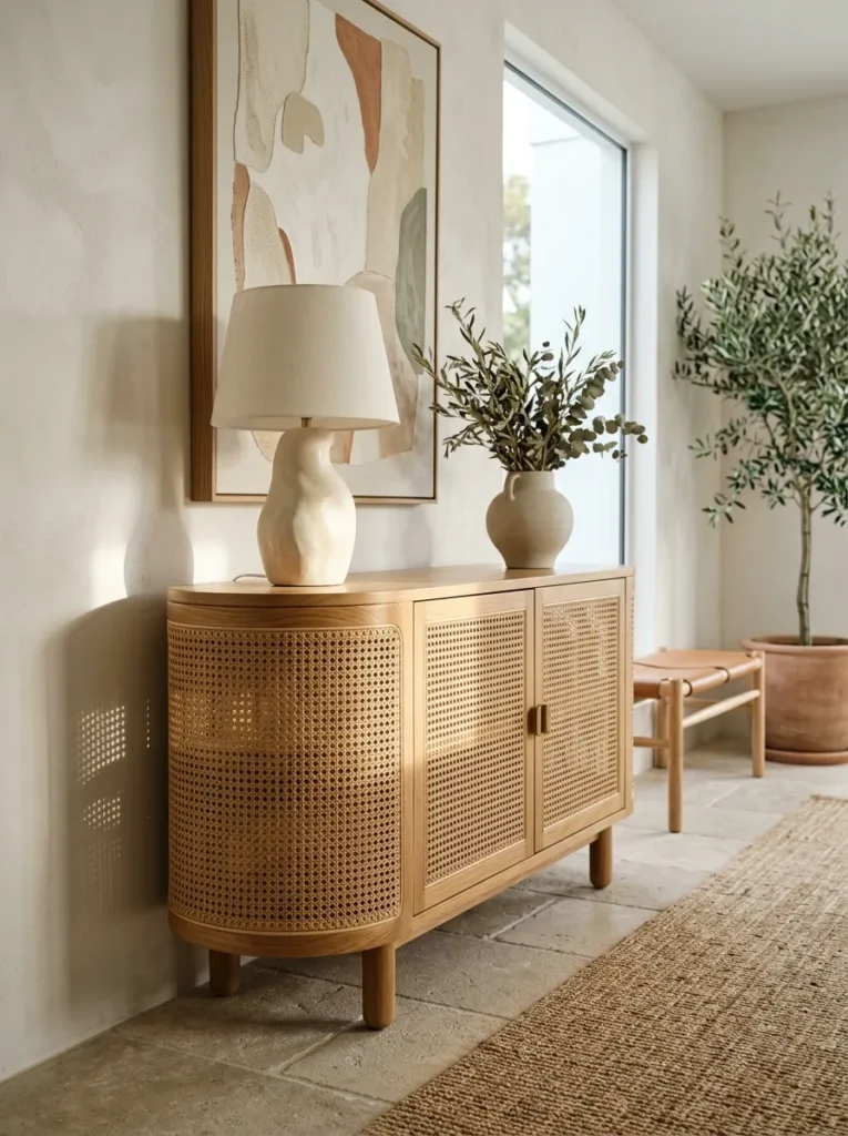 Rattan Round Sideboard - 23 2026 Home Decor Trends to Refresh Your Space