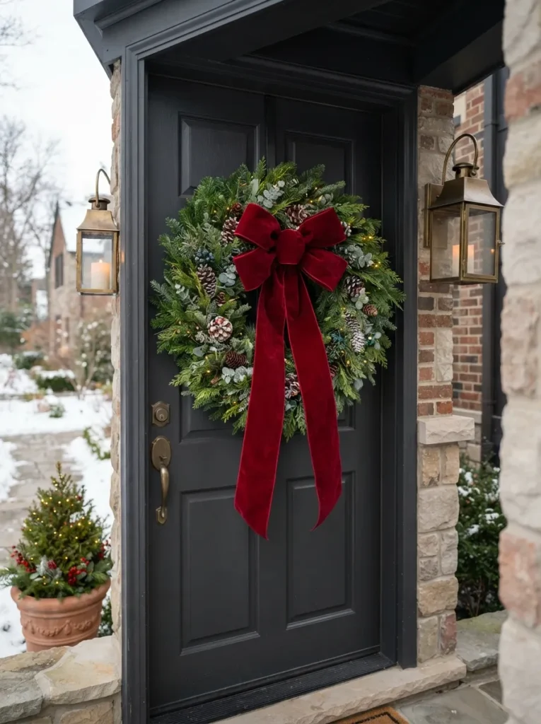 Red Velvet Wreath