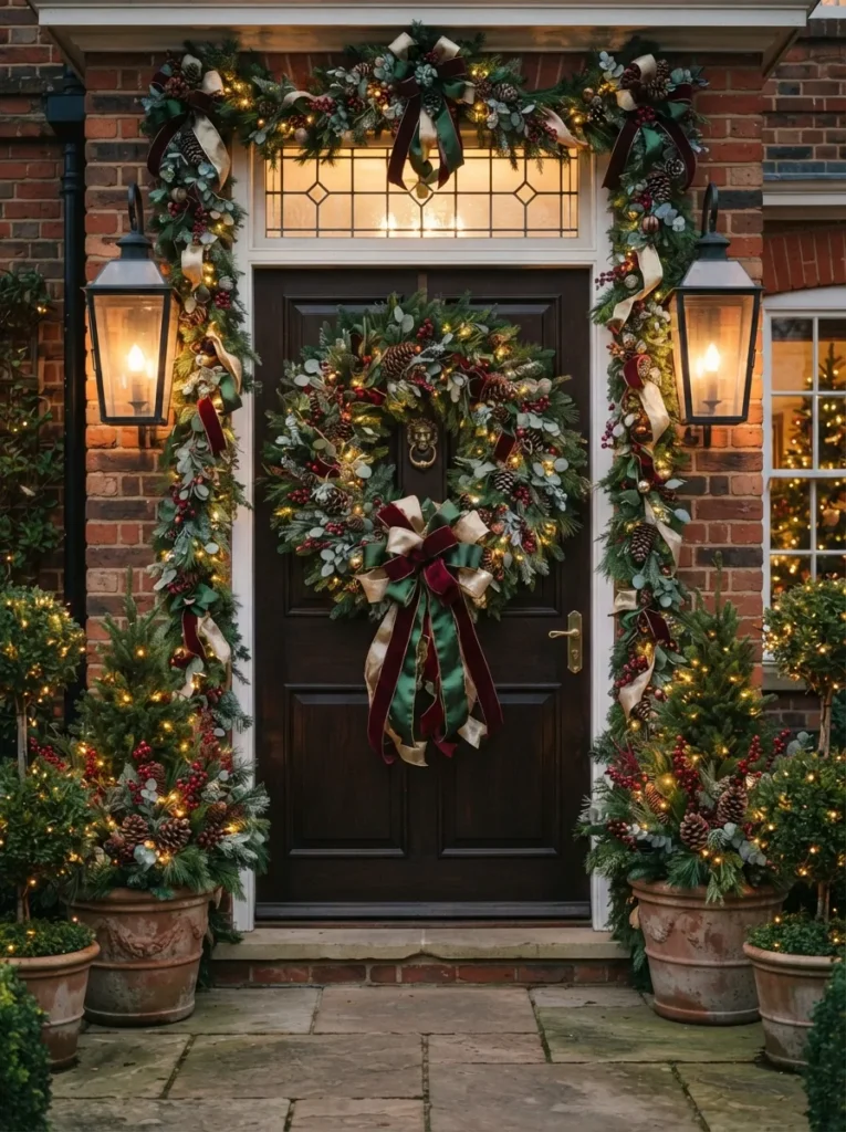 Ribbon Christmas Wreath