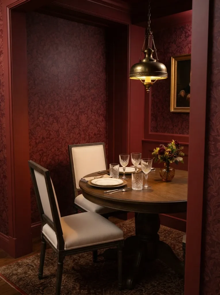 Saturated Burgundy Wallpaper - 15 2026 Paint Color Trends to Refresh Your Home