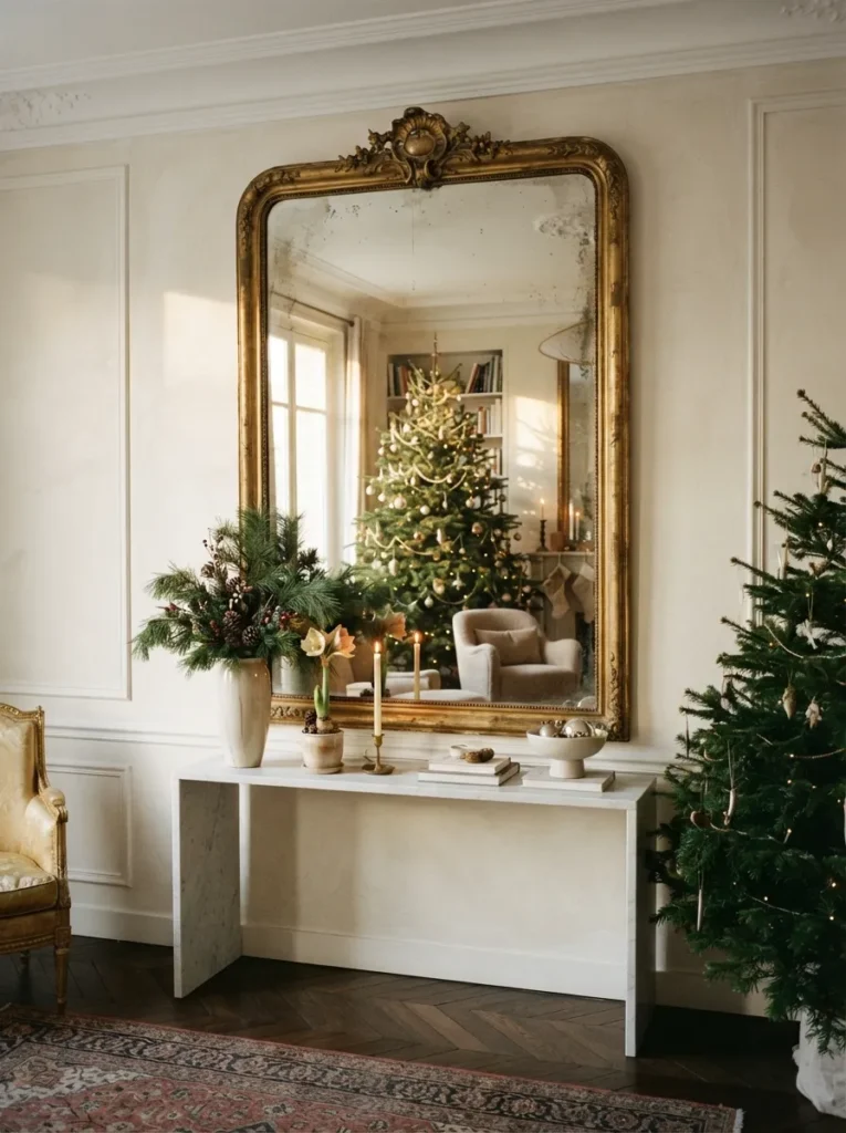 Slim Silhouette Tree - 21 Classy Christmas Decor Ideas That Feel Expensive
