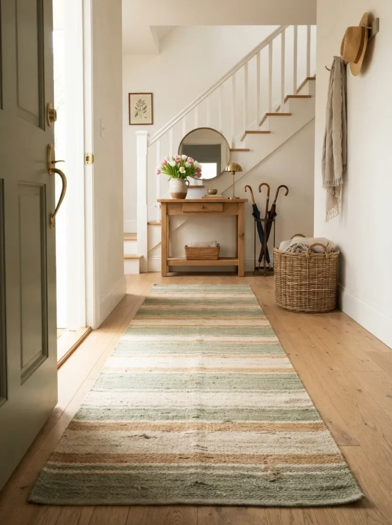 Striped Entry Rug - 21 Spring Home Decor Ideas for a Fresh Seasonal Look