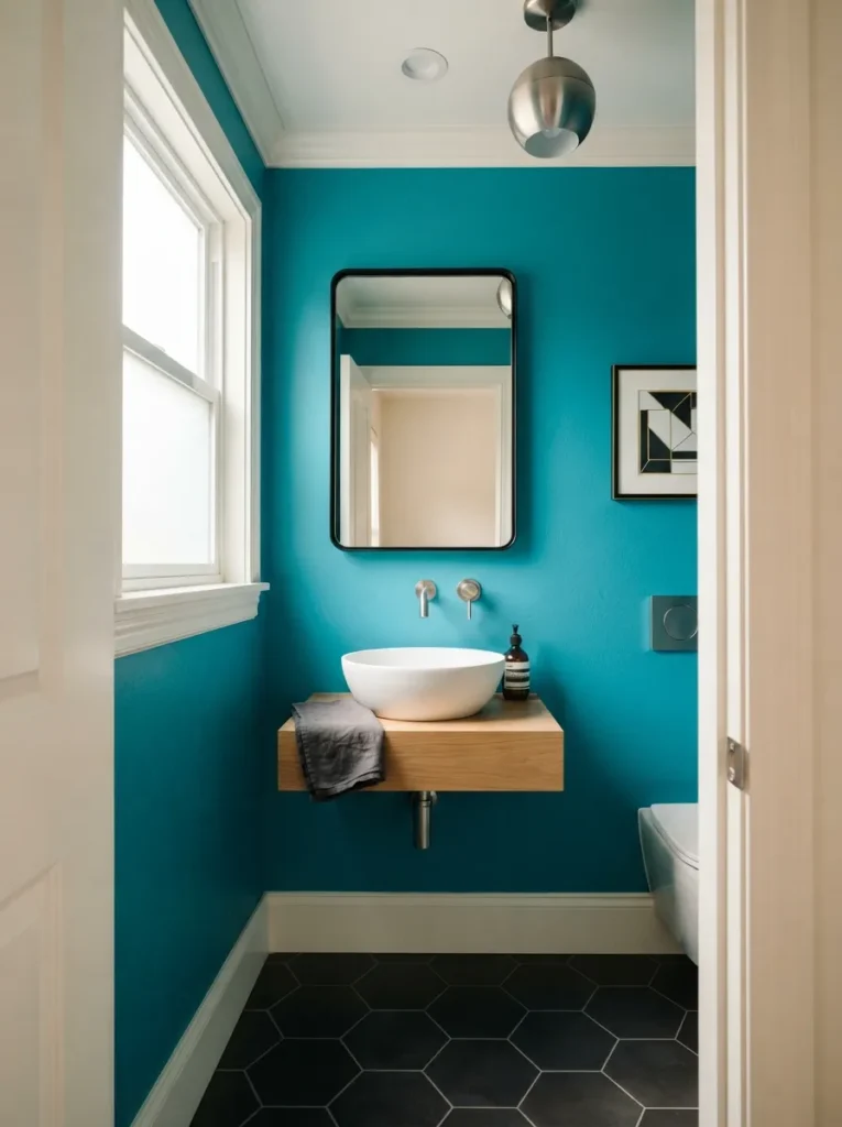 Turquoise High-Contrast - 15 2026 Paint Color Trends to Refresh Your Home