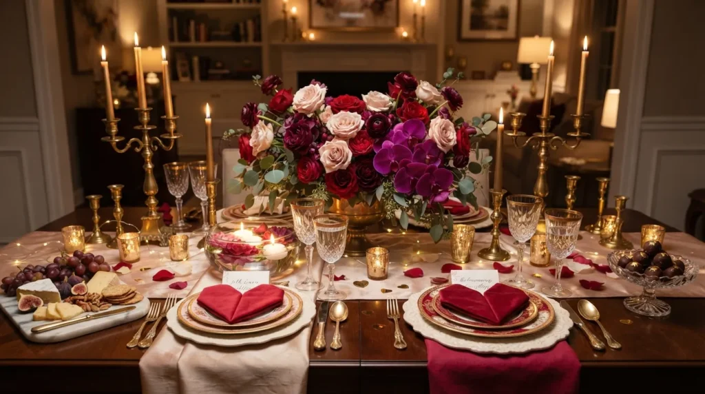 18 Valentine Table Decor Ideas for a Romantic Dinner - Inspired Decoration