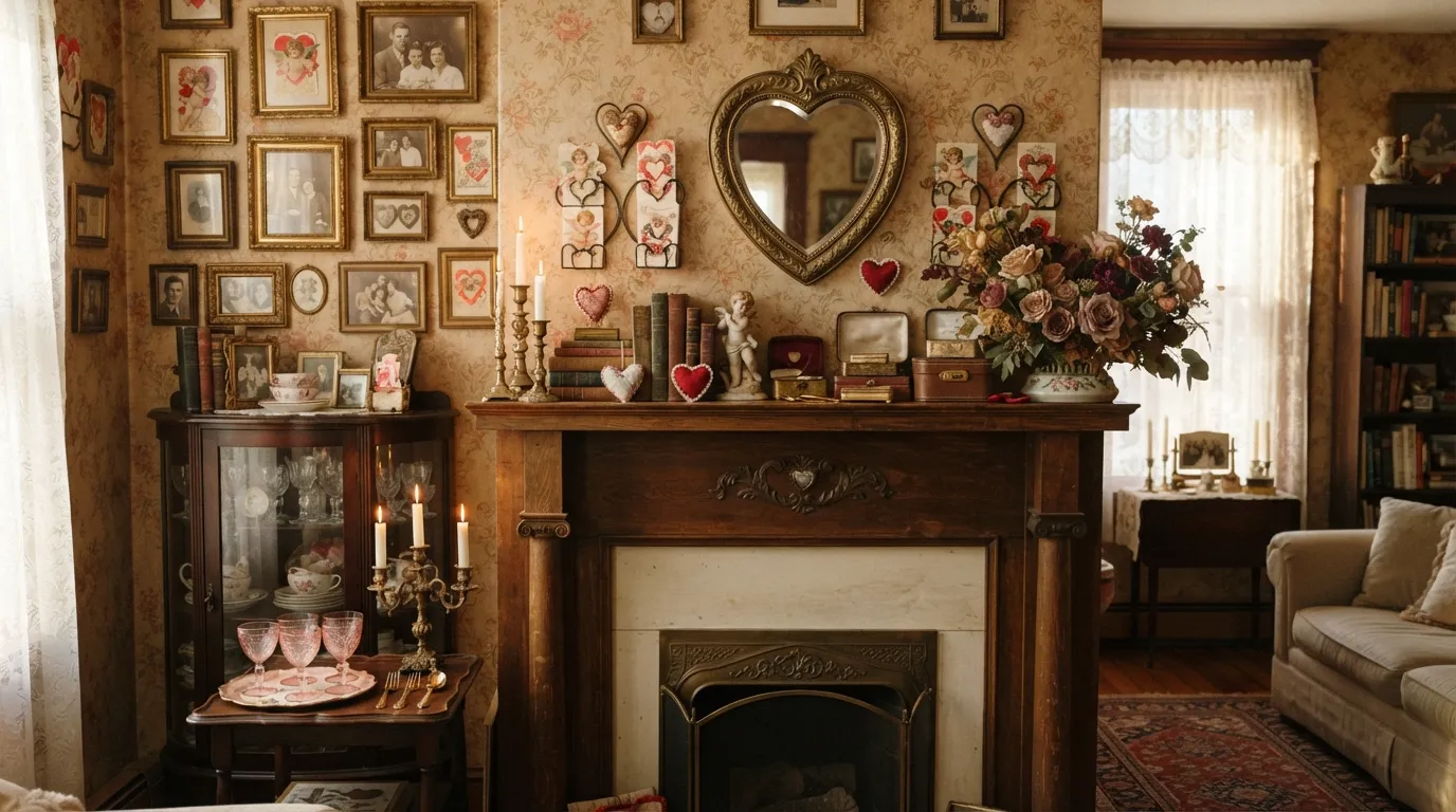 16 Vintage Valentines Day Ideas for a Charming Home - Inspired Decoration