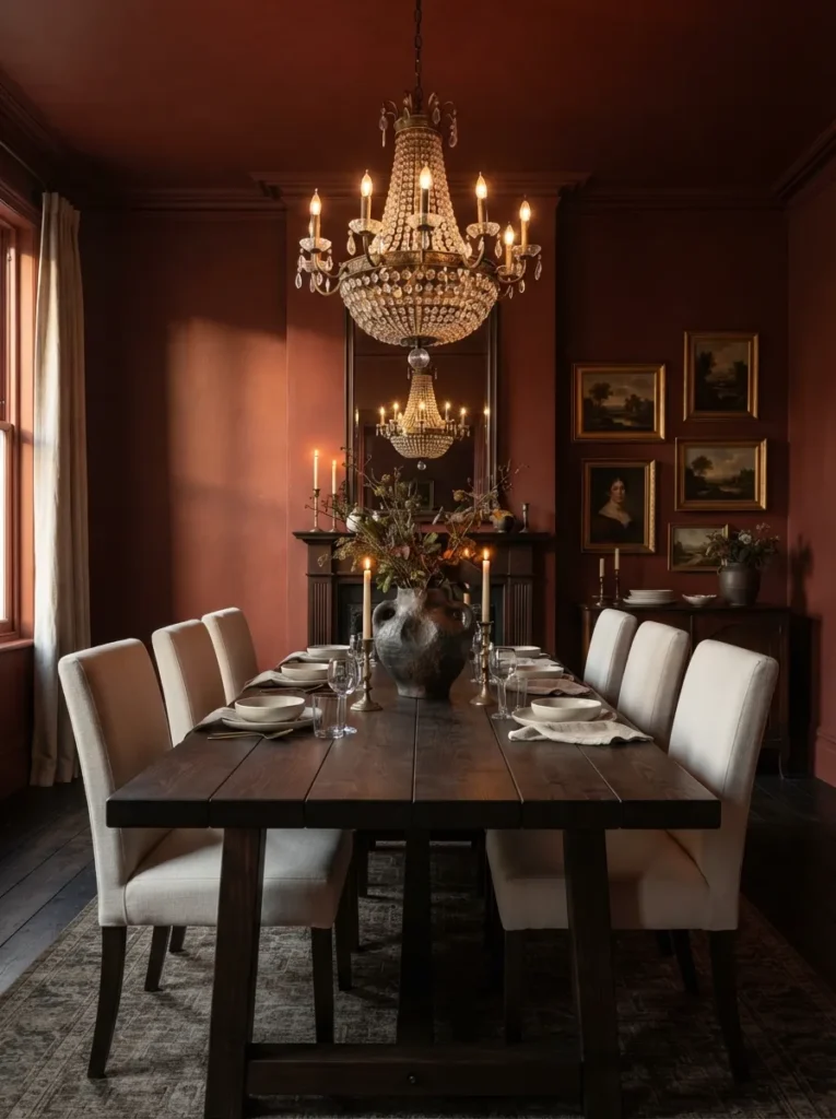 Warm Mahogany Red For 2026 Paint Color Trends - 15 2026 Paint Color Trends to Refresh Your Home