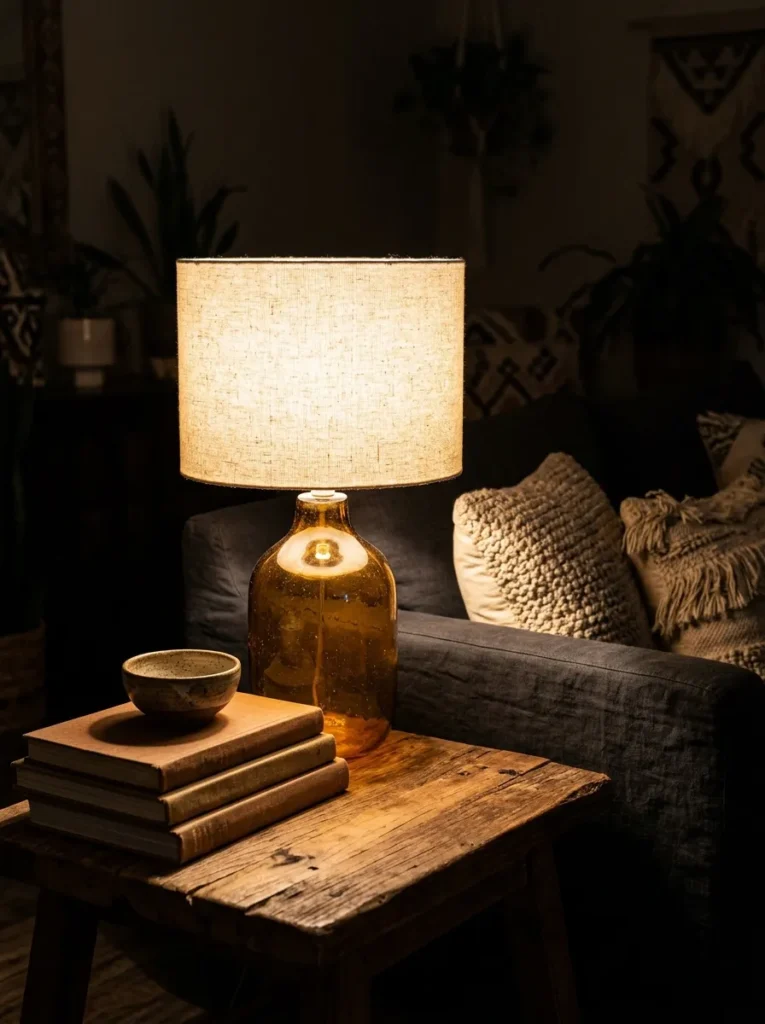 Amber Table Lamps