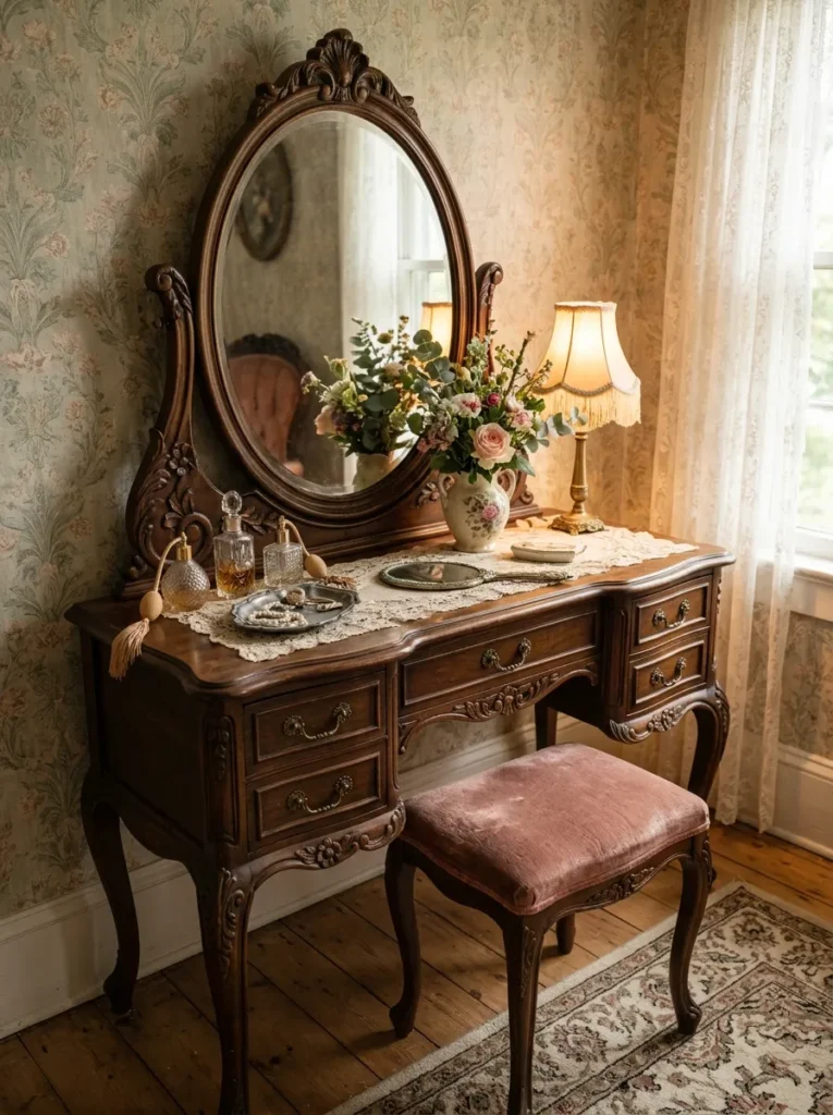 Antique Vanity Corner