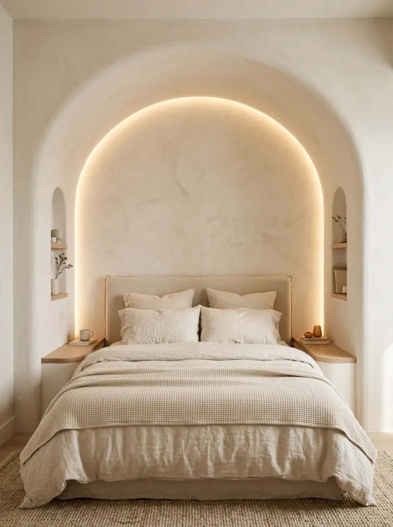 Arched Alcove Bed