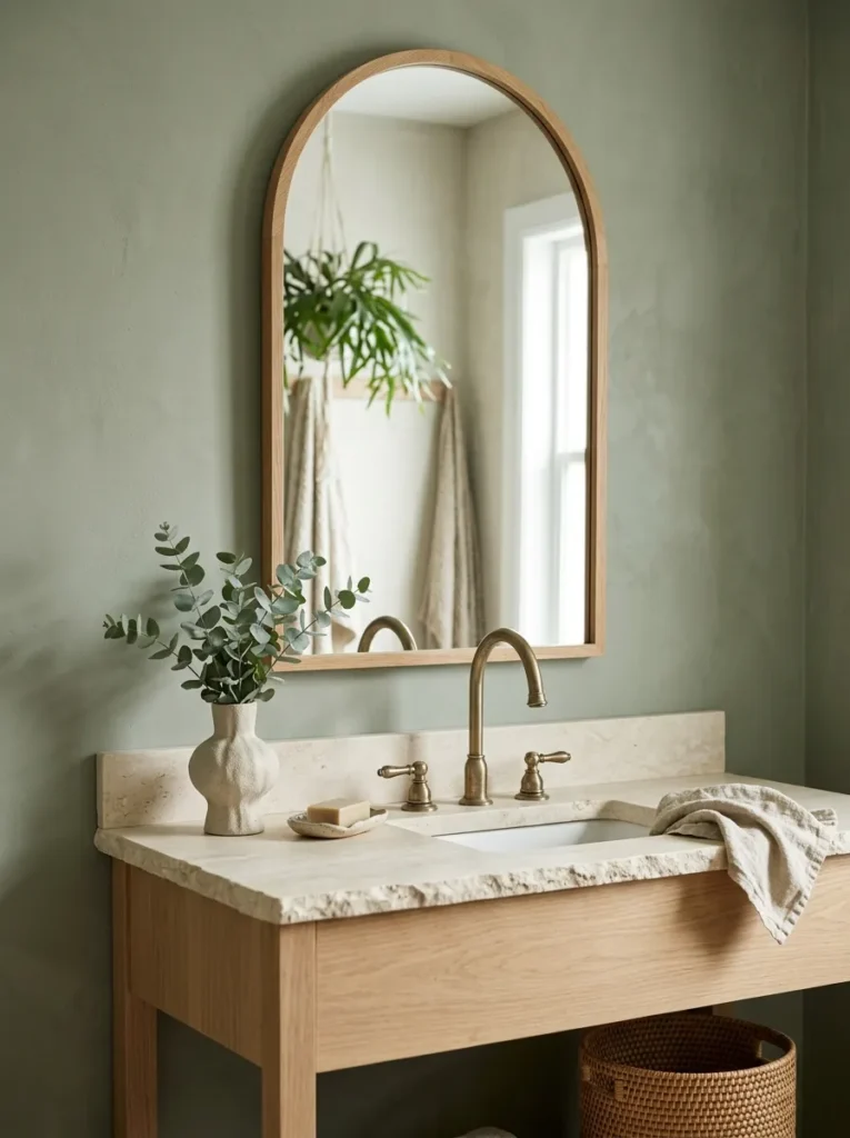 Arched Bathroom Mirror