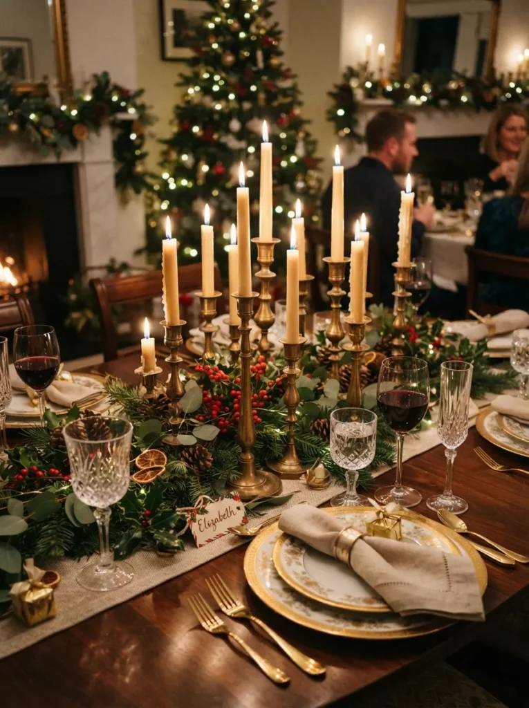 Brass Candlestick Clusters