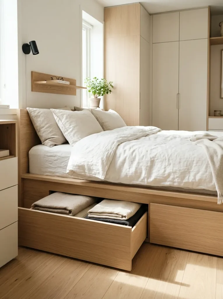 Built In Storage Bed