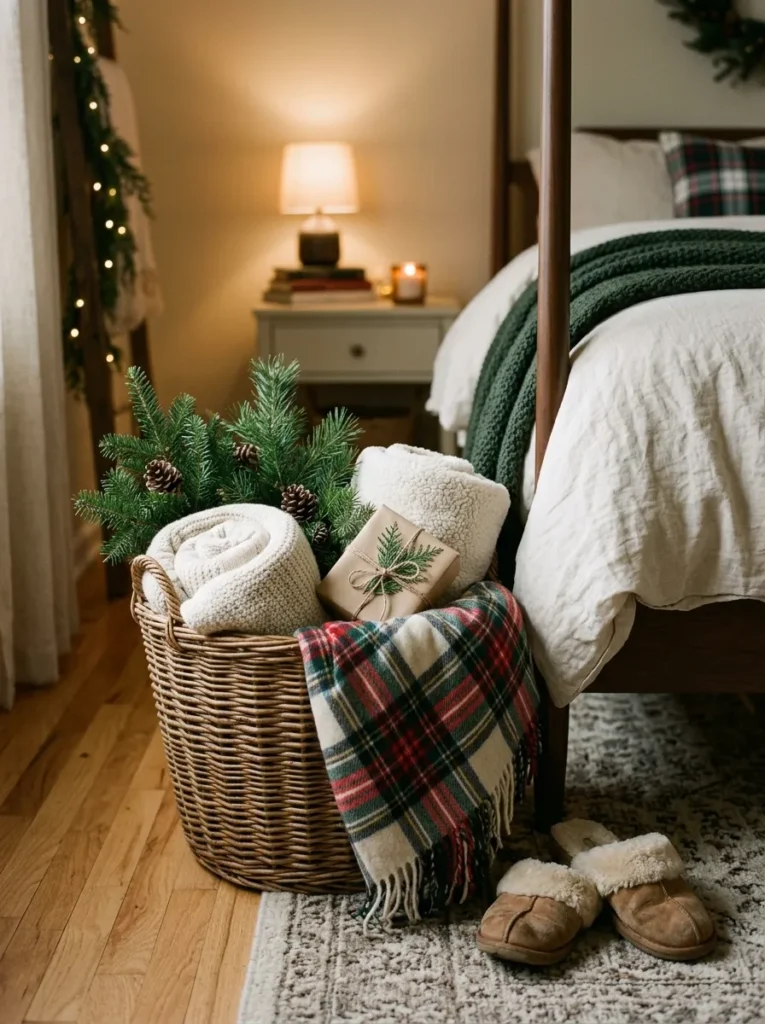 Christmas Basket Styling