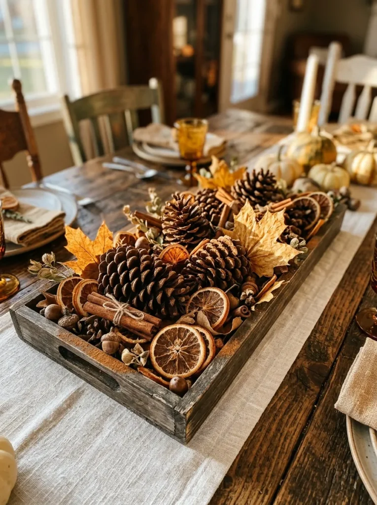 Cinnamon Pinecone Decor