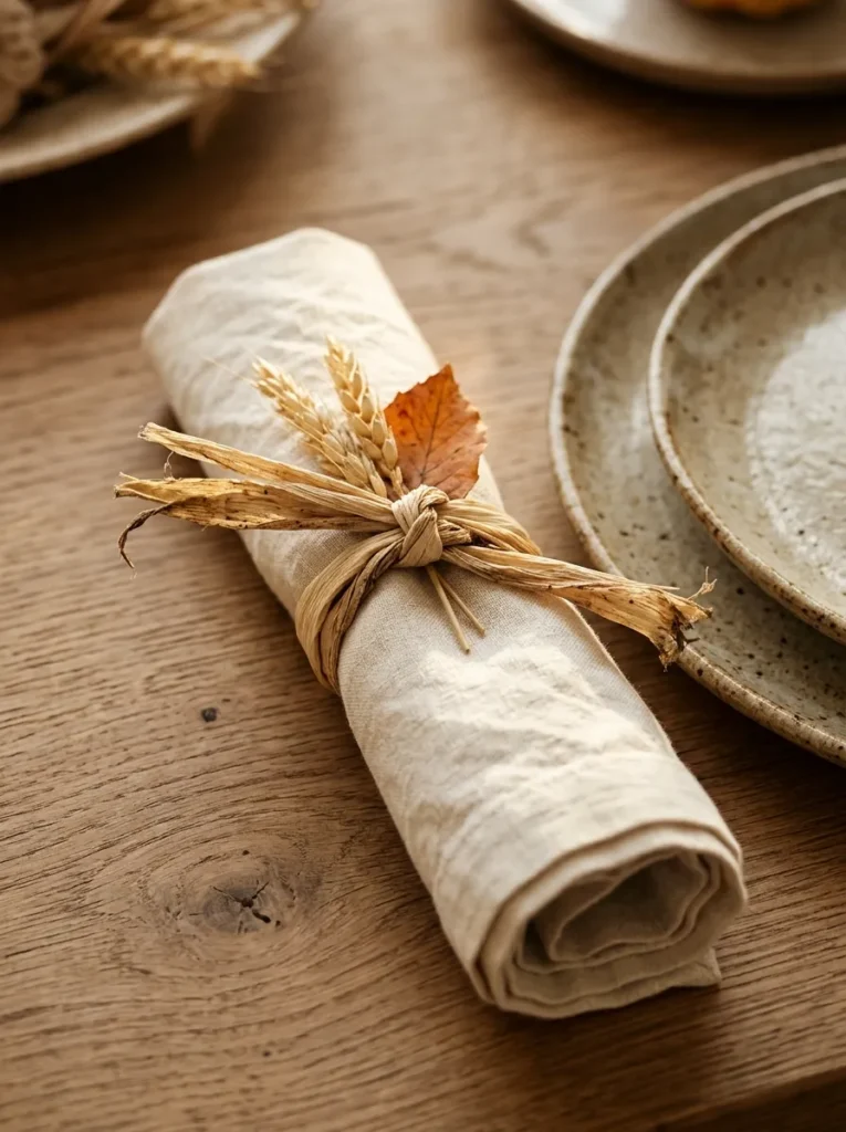 Corn Husk Napkin Ties