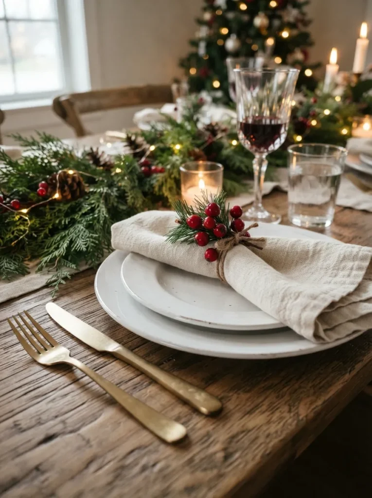 Cranberry Napkin Rings