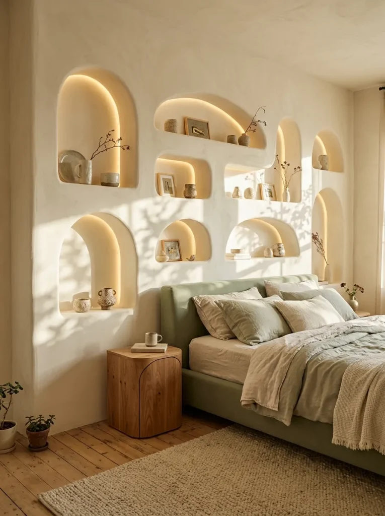Curved Wall Niches