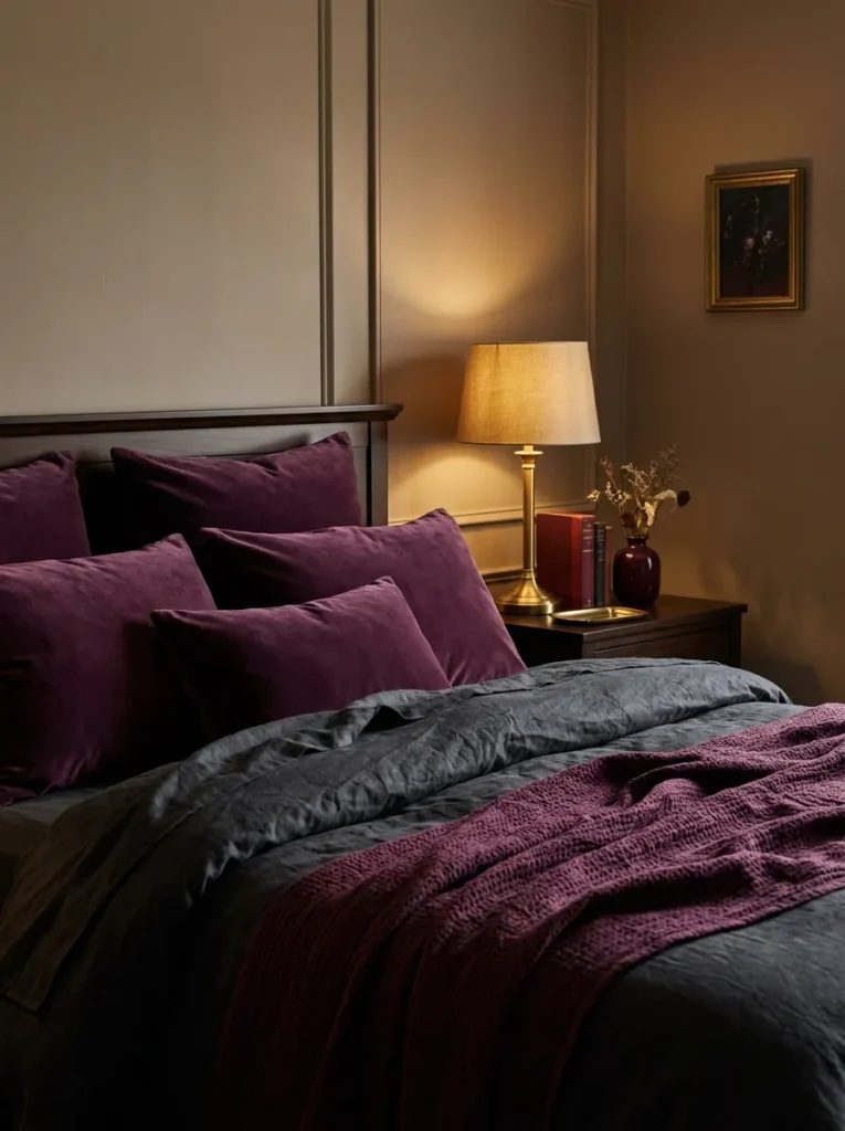 Deep Plum Accents