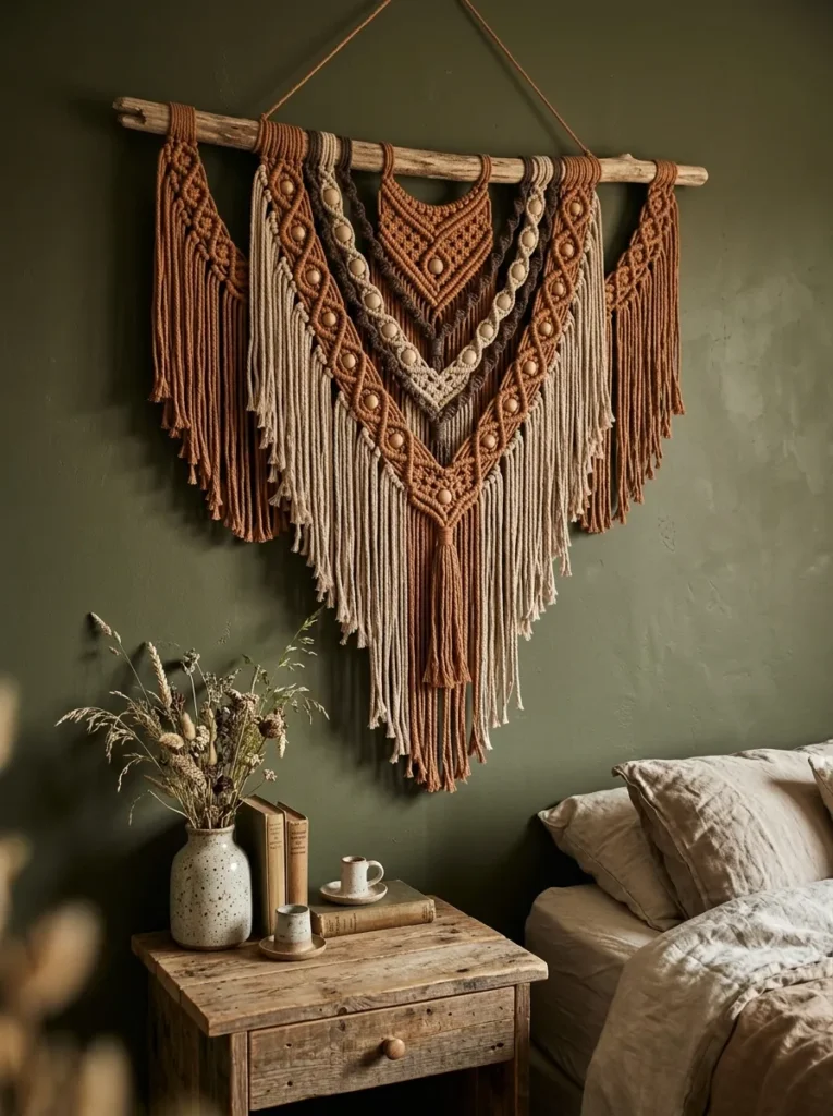 Earthy Macrame Decor