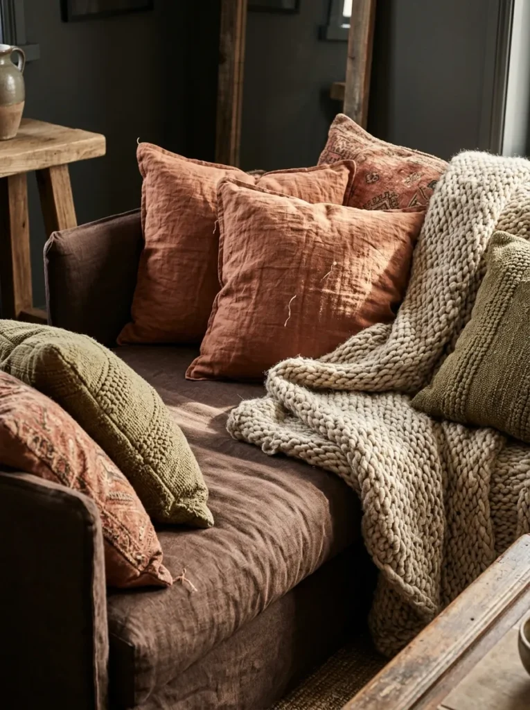 Earthy Textile Layers