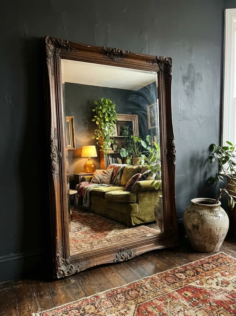 Eclectic Floor Mirror