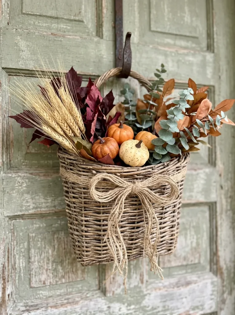 Fall Door Basket