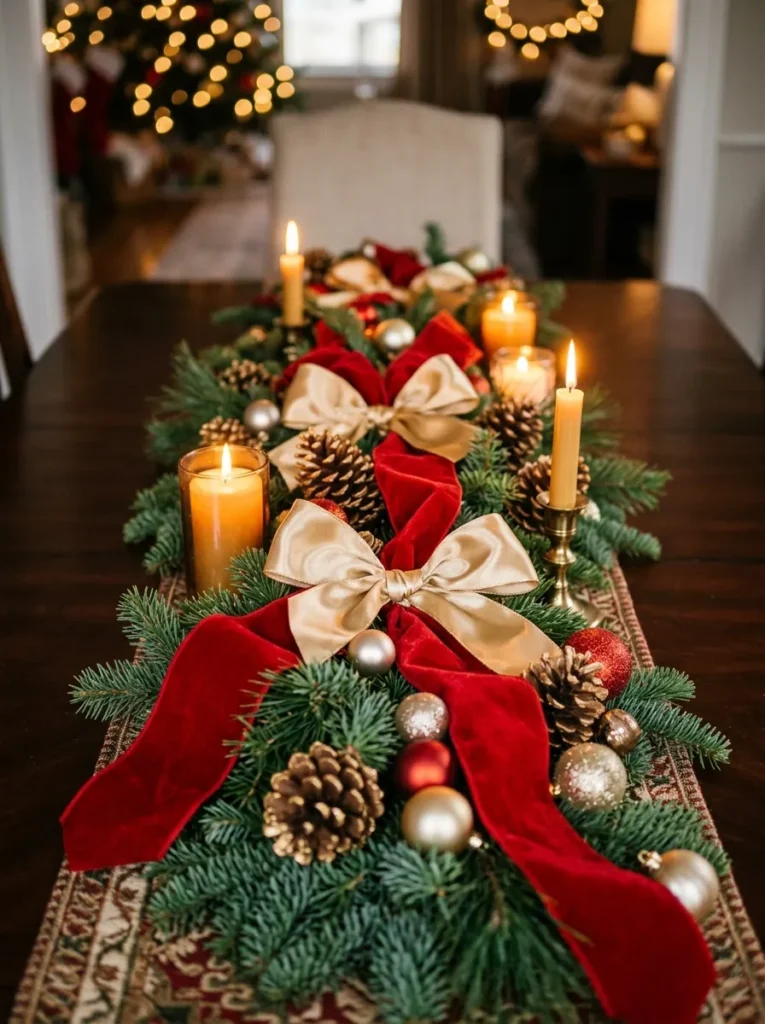 Festive Ribbon Arrangement