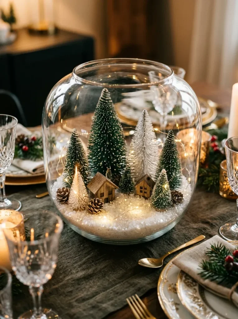 Festive Terrarium Display