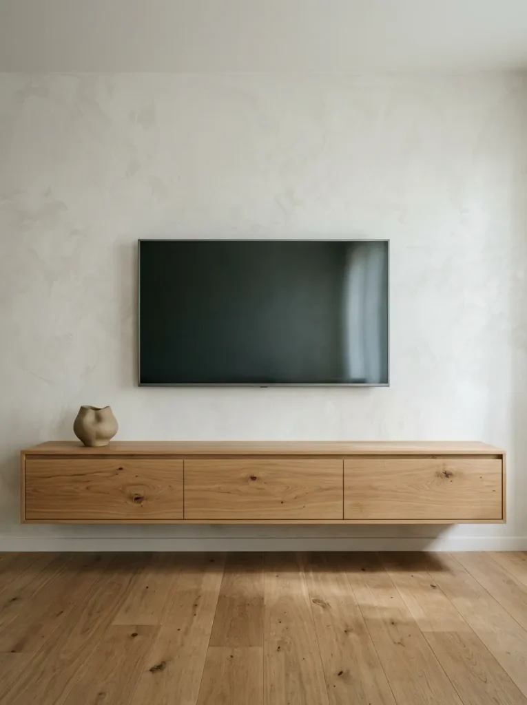 Floating Media Console