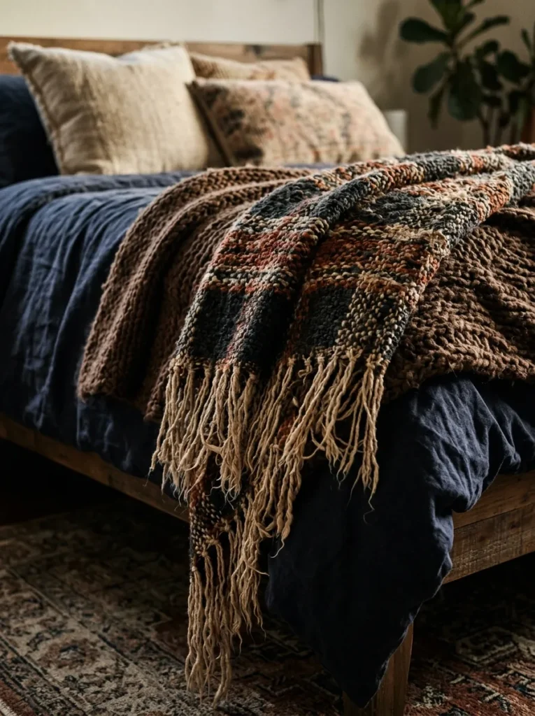 Fringe Throw Blankets