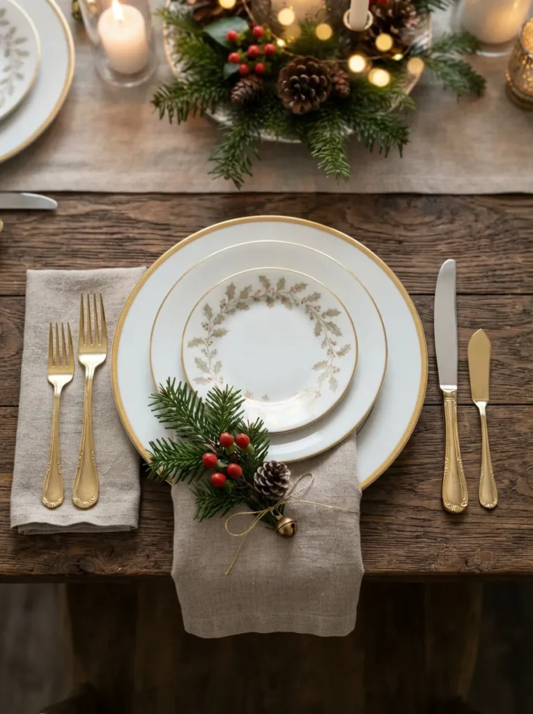 Gold Flatware Layers