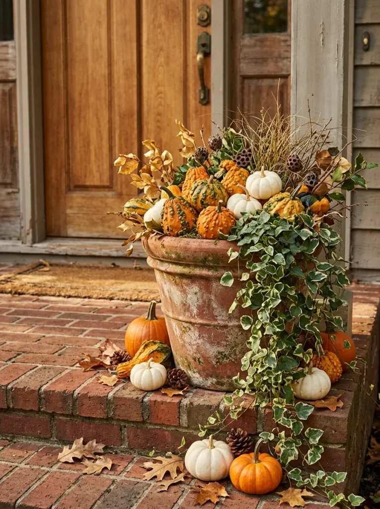 Gourd Planter Display