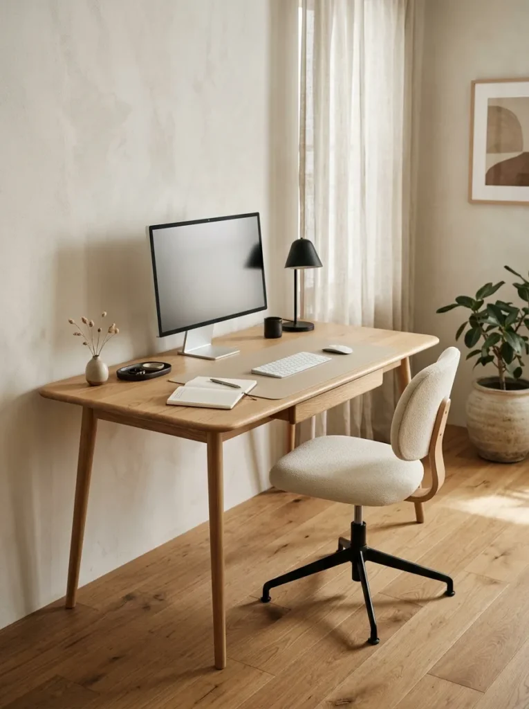 Light Oak Workstation