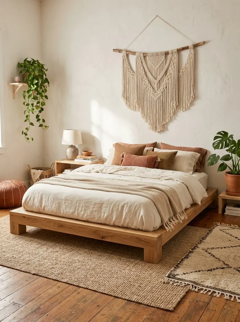 Low Platform Bed