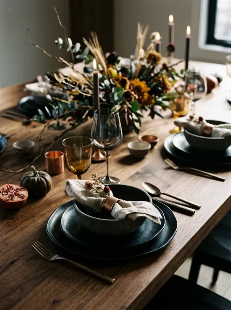 Matte Black Tableware