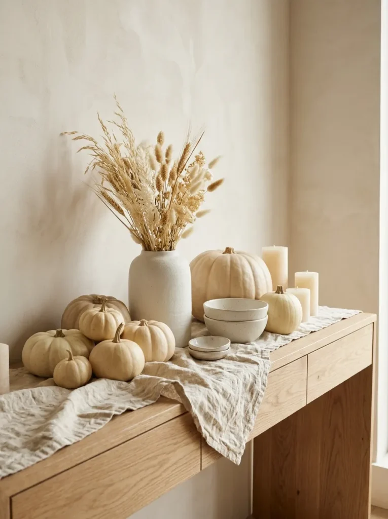 Monochrome Harvest Decor