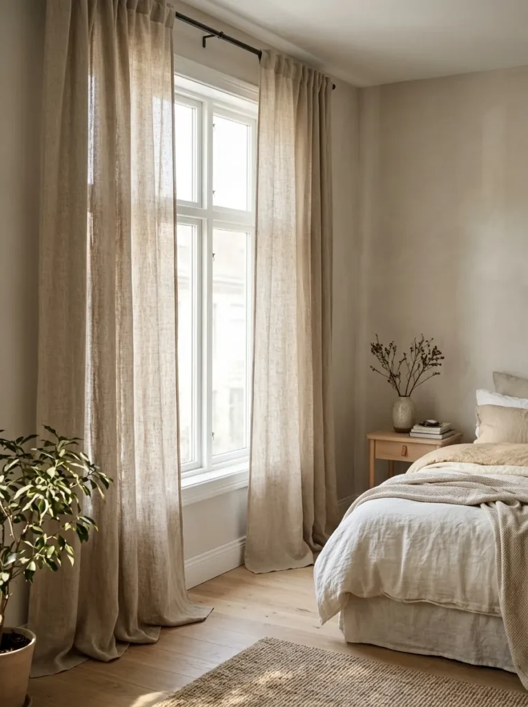 Natural Linen Curtains