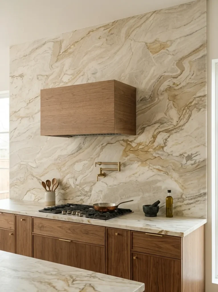 Natural Stone Backsplashes