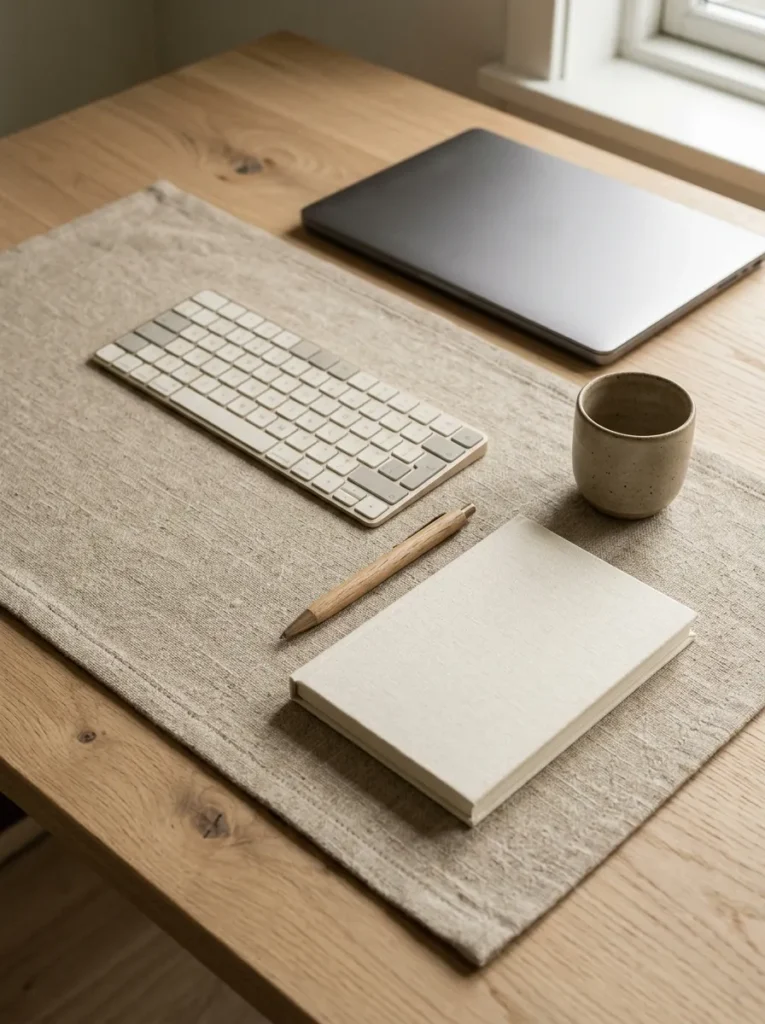 Neutral Desk Mat