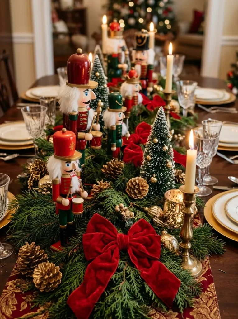 Nutcracker Centerpiece Display